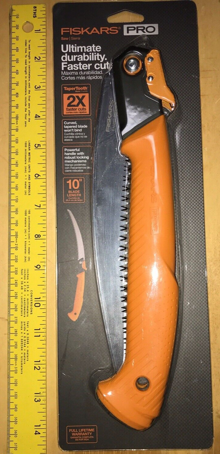 Fiskars Brands model# 394960-1001 .High Carbon Steel Blade Pruner Saw 10 in gallery