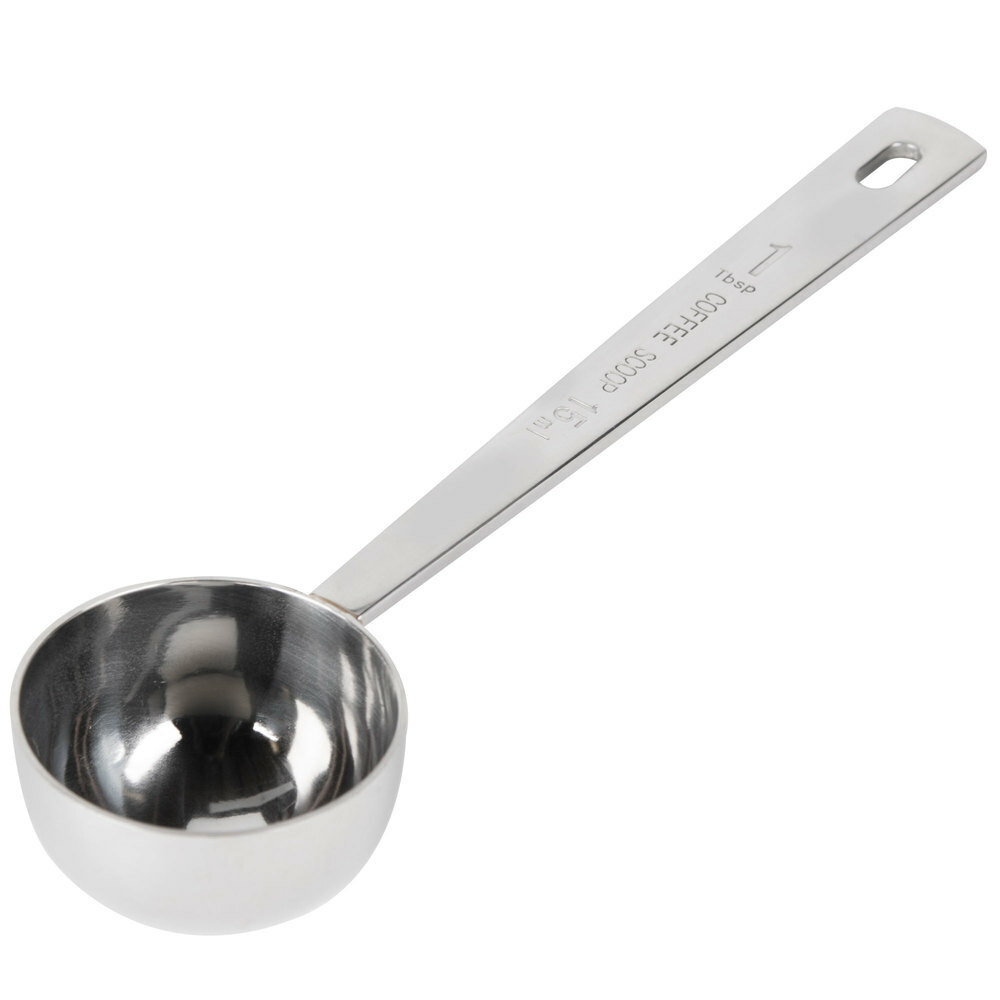 Tablecraft 1 Tbsp. Stainless Steel Coffee / Measuring Scoop gallery