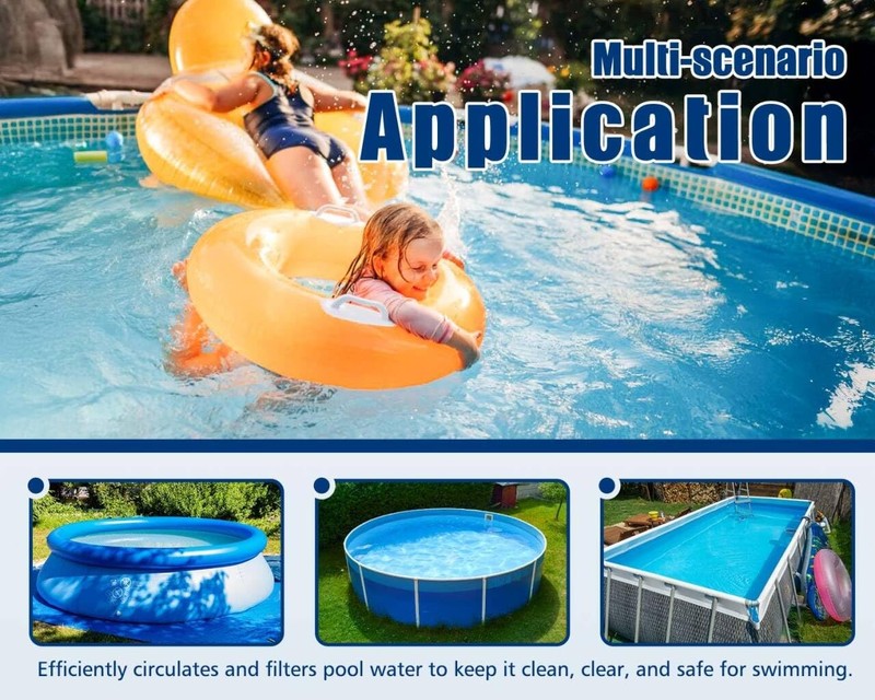 Powerful Pool Pump 1/3HP 2640GPH Replacement for Sand Filter Systems Compatib... gallery