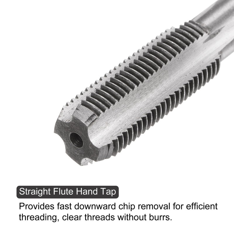 3 x M12 x 1.25 Taper/Bottom Thread Taps + Round Die Metric Hand Tap & Die Set gallery