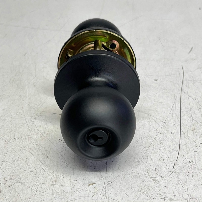 KWIKSET Safe Lock Regina Entry Adjustable Backset Matte Black 9SK50000-069 gallery