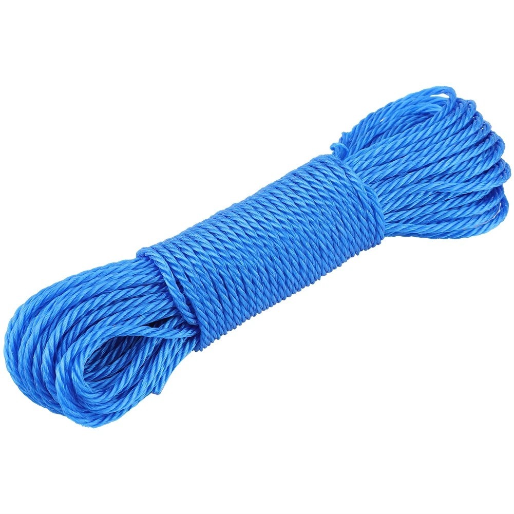 20m Nylon Clothesline Rope 1/4” Braided Heavy Duty Multi-Purpose gallery