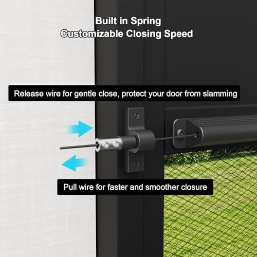 RV Screen Door Closer with Spring, Automatic Door Closer for Camper Travel gallery