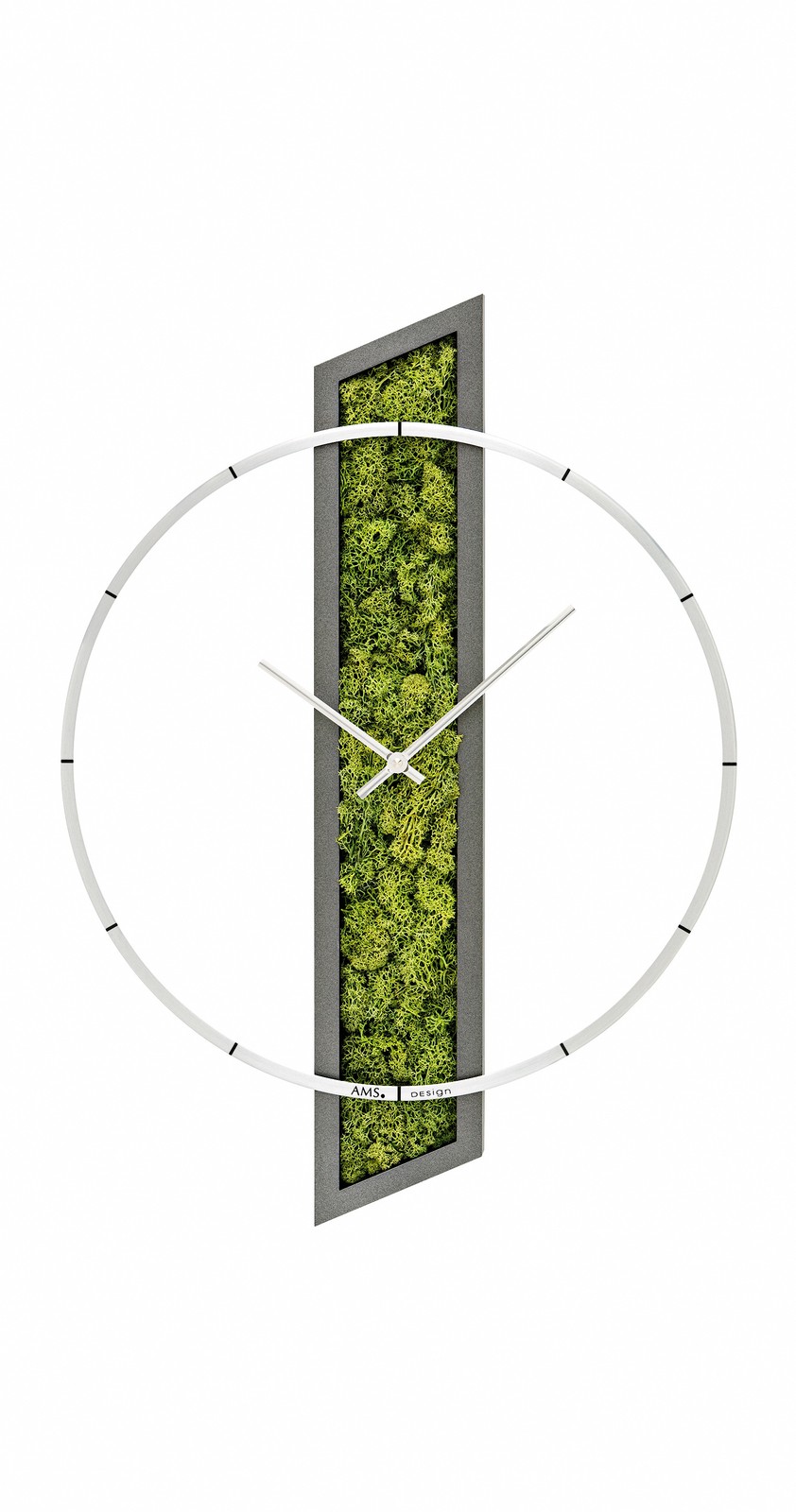 Modern Wall Clock with Quartz Movement by AMS gallery