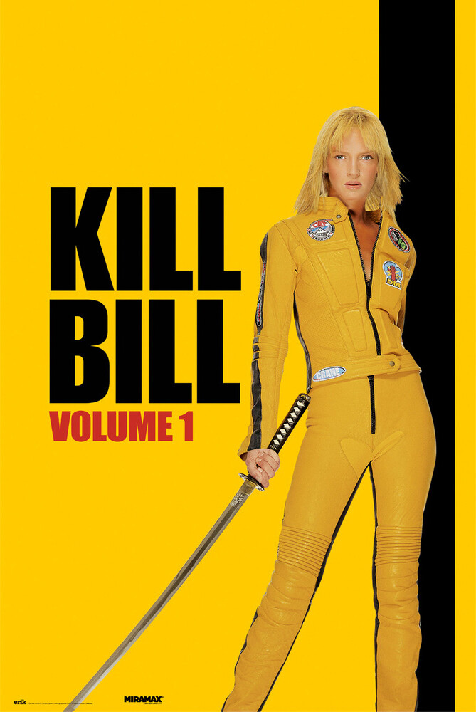 Kill Bill Vol. 1 - Movie Poster (Regular Style - Uma Thurman / Katana) (24 X 36) gallery