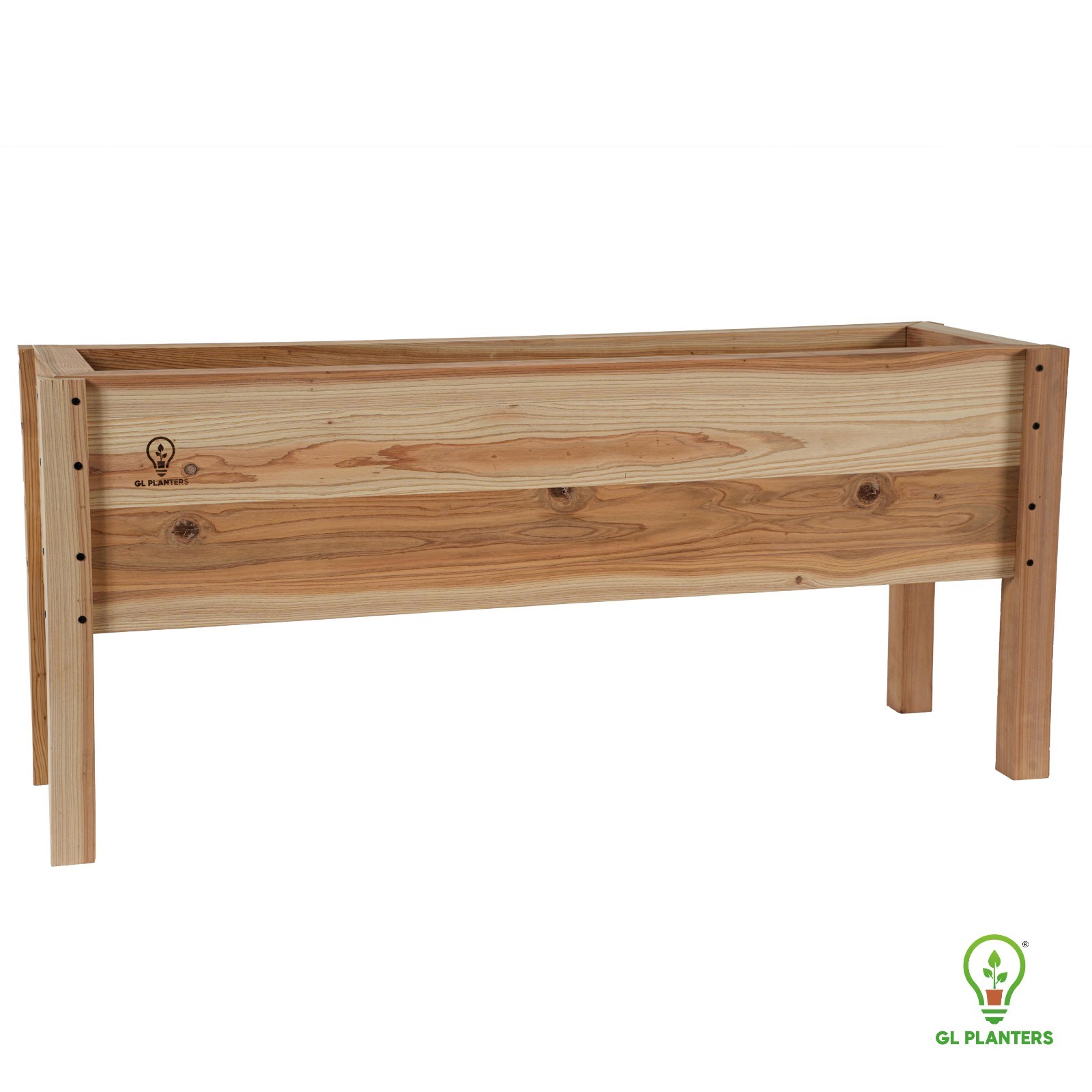 New In BOX Raised Cedar Garden Planter Garden Box Garden Bed EASY ASSEMBLY gallery