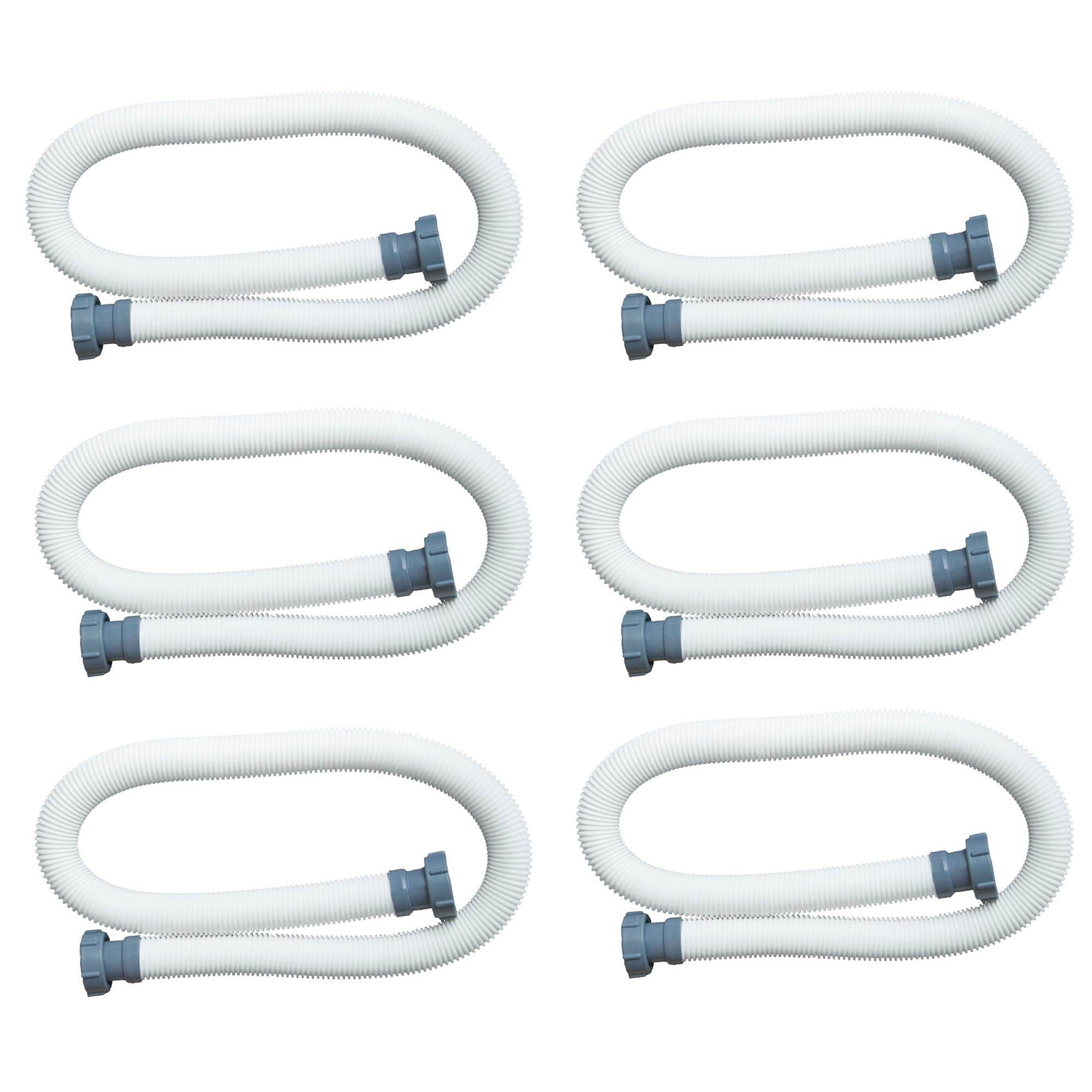 Intex 1.5" Diameter Accessory Pool Pump Replacement Hose (Open Box)(6 Pack) gallery
