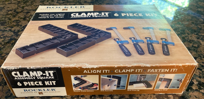 Rockler Clamp It! Six Piece Assembly Square Kit gallery
