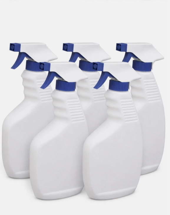 16 oz Refillable Empty Spray Bottles Heavy Duty HDPE [Select 5, 10, or 20 Pack] gallery
