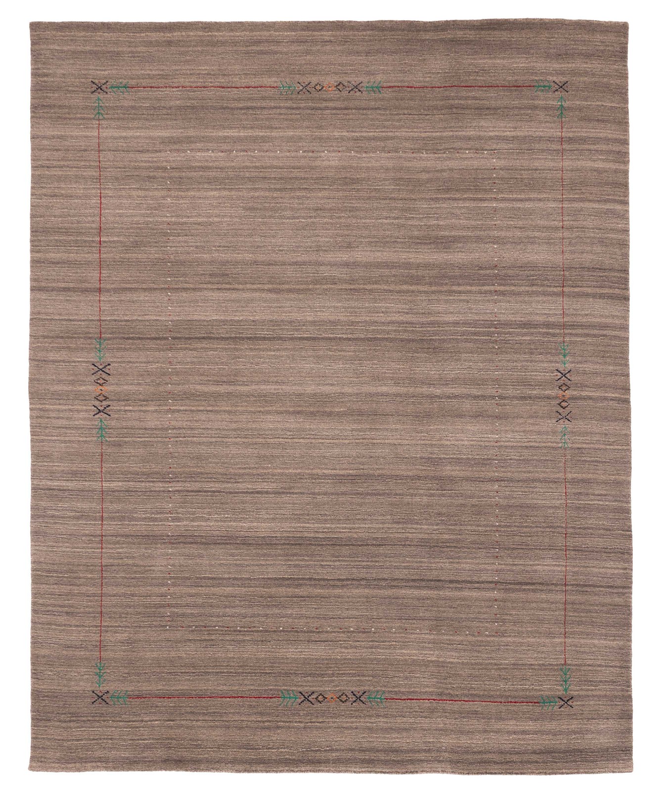 Hand loomed Area Rug 7'10" x 9'9" Traditional Wool Oriental Carpet gallery