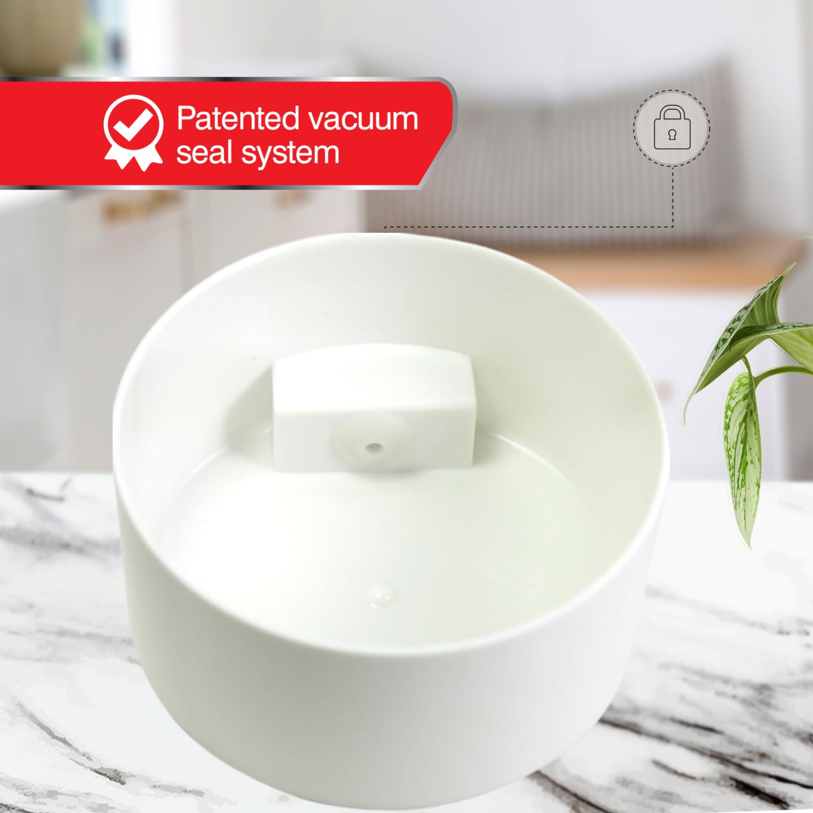 Airtight Container Patented Multi-Use Vacuum Smell Proof 1 oz to 6 Ounce White gallery