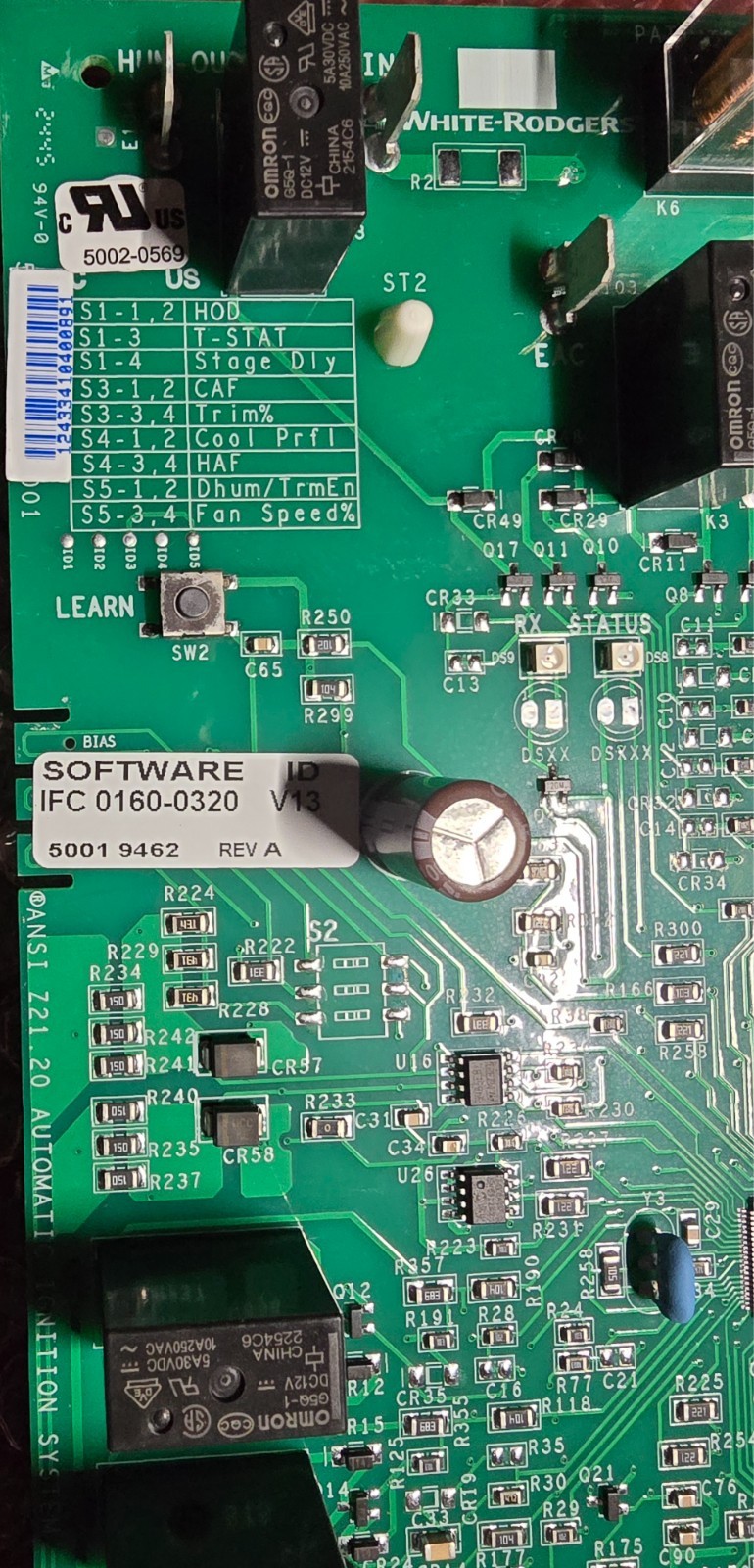 PCBKF105 PCBKF105S Goodman Amana White Rodgers Furnace Control Circuit Board gallery