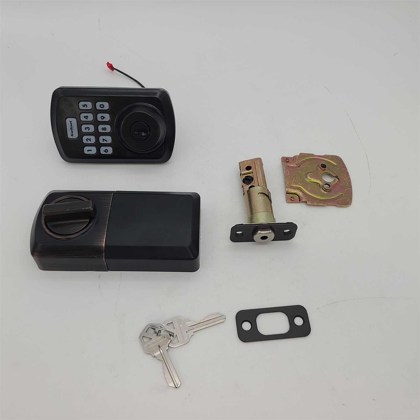 Kwikset Powerbolt 250 10-Button Keypad Venetian Bronze Deadbolt Door Lock gallery