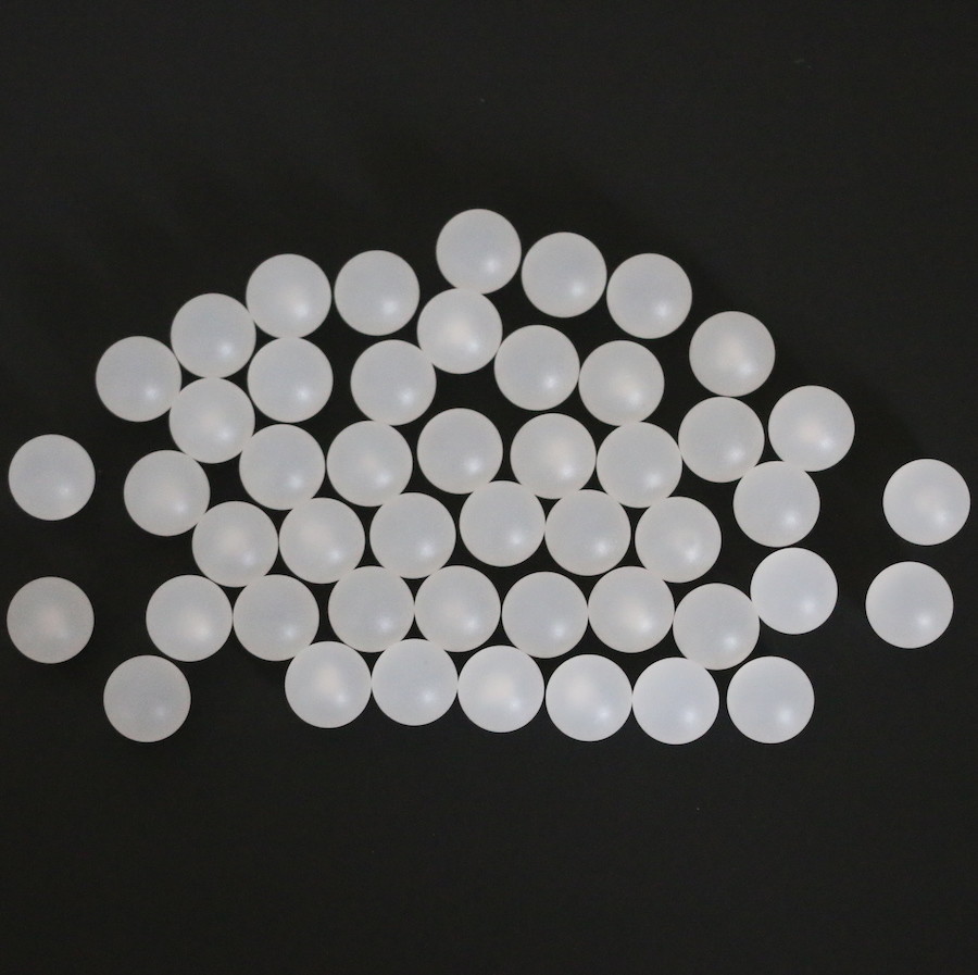 10mm Polypropylene ( PP ) Solid Plastic Bearing Balls Precision Sphere gallery
