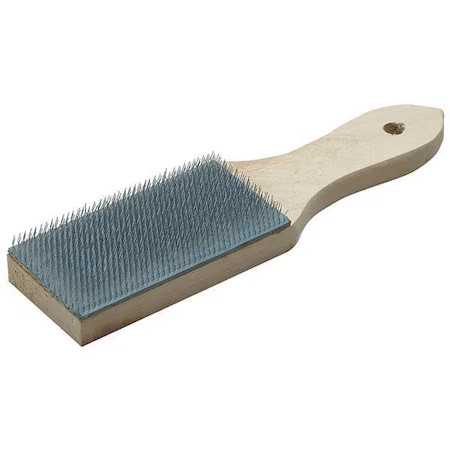 Westward 26Kr07 File Cleaner, 8 1/2 In, Steel Wire, Wood gallery