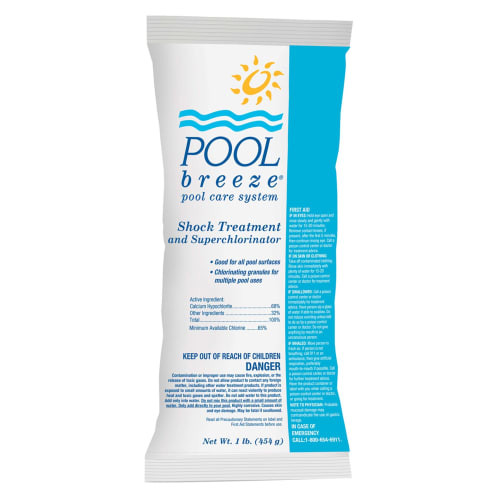 Pool Breeze 68 Cal Hypo Granular Chlorine Shock 1lb. (Pack of 12) gallery