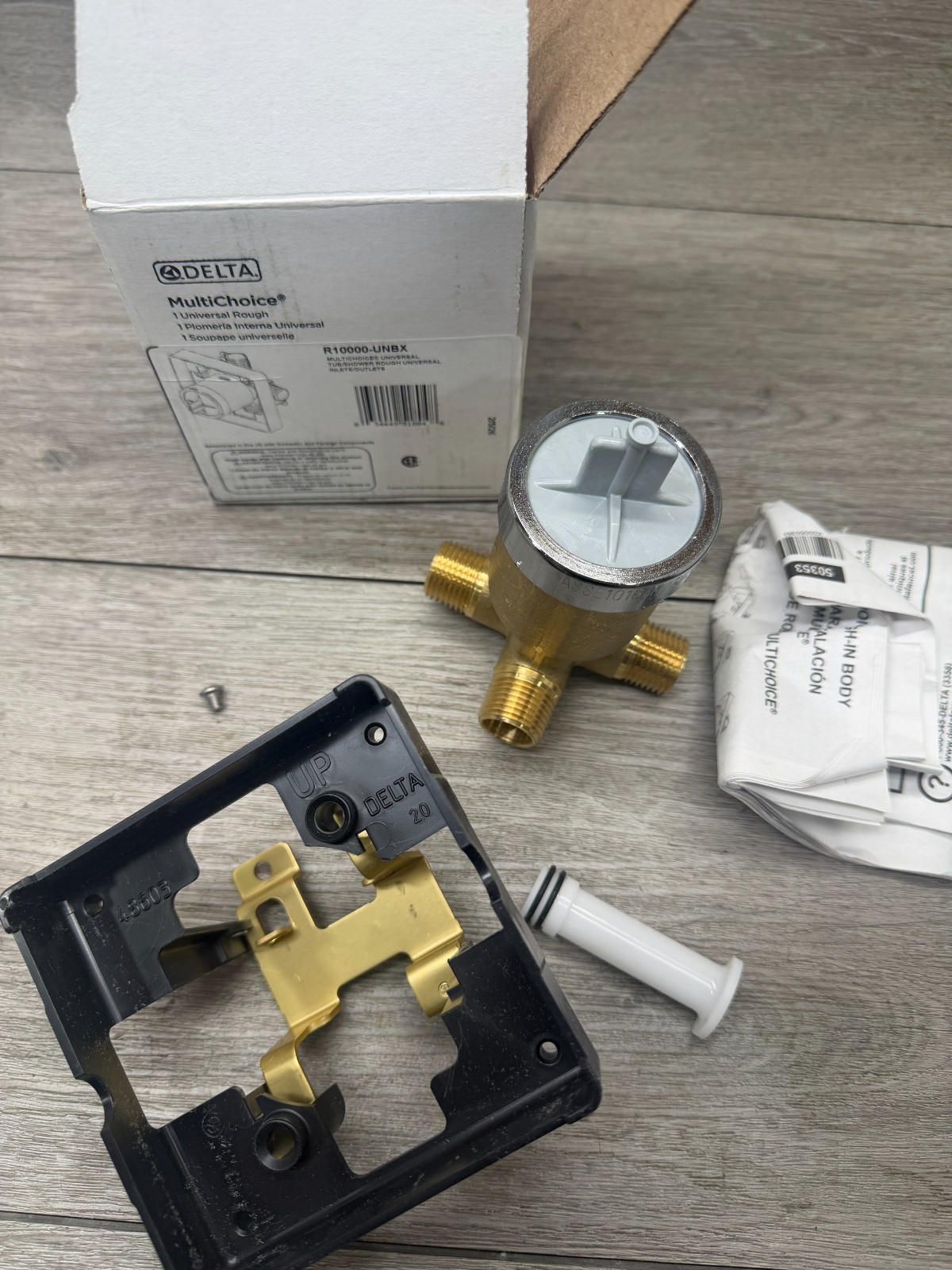 Delta R10000-UNBX Universal Mixing Rough-In Valve gallery