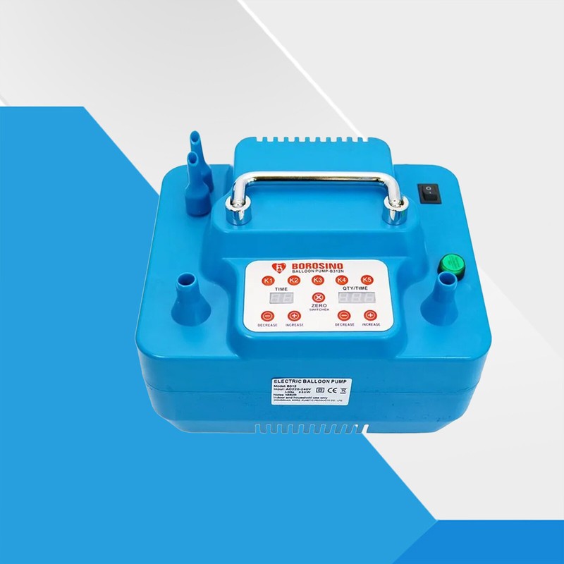 Electric Balloon Pump 800W With Timer Dual Holes Professional Inflator gallery