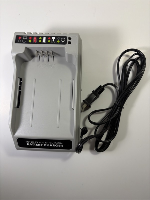 Snow Joe 40-Volt Lithium-Ion Replacement Battery Charger for Cordless Power Tool gallery