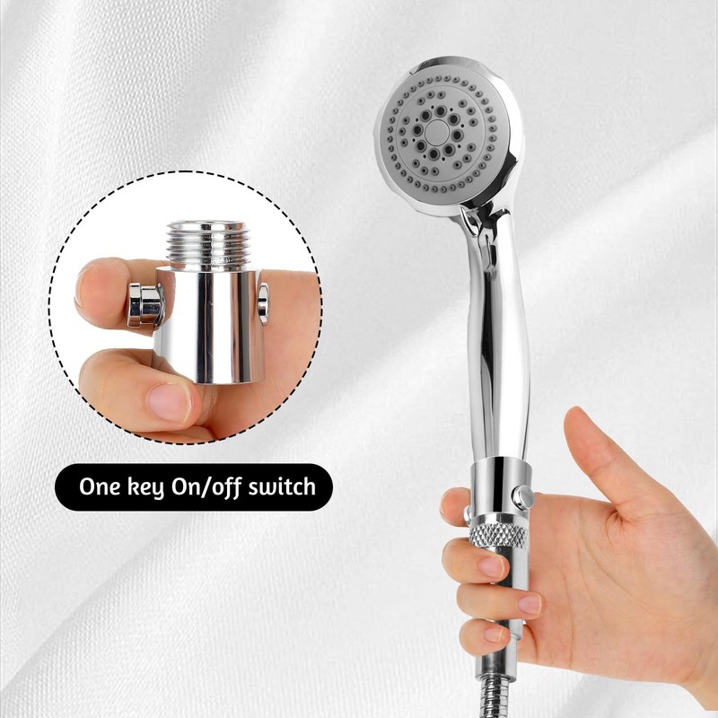 2 Pack Universal Shower Water Control Valve G1/2" Flow Volume Adjust Valve gallery