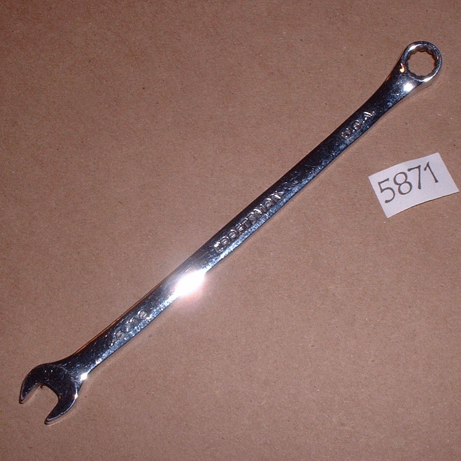 Craftsman Professional Combination Wrench 12 pt. Standard SAE (Select One) gallery