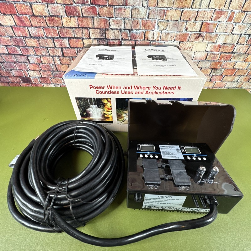 Cal Pump Power Control Panel Center PC50 Landscape Lighting System gallery