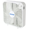 Hurricane 20" Classic Series Box Fan w/3 Efficient Speed Settings (Open Box) gallery