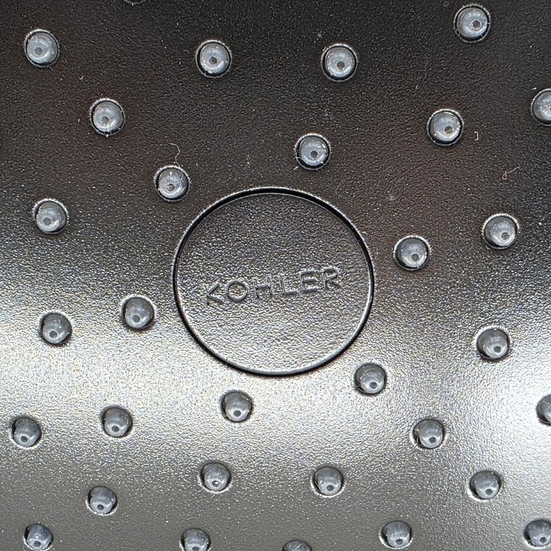 KOHLER Purist 2.5 gpm Single-Function Showerhead Brushed Bronze gallery