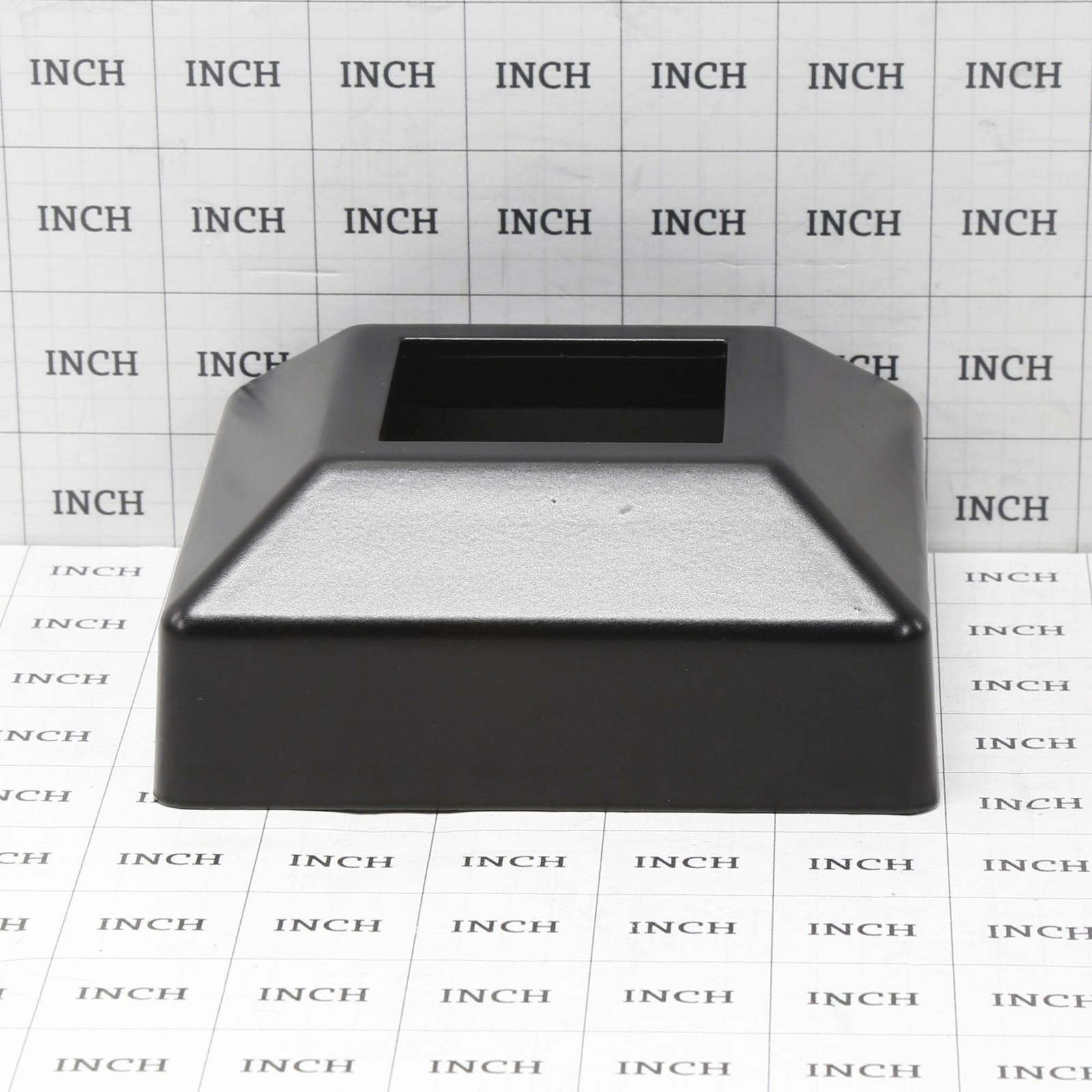 Single Piece Cover Plate for 2" Floor Flange - Flange Cover Black gallery