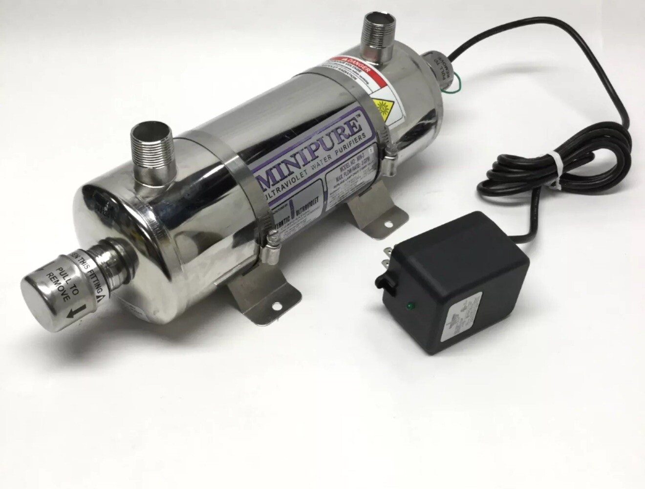 Atlantic Ultraviolet MIN-3 MiniPure UV Water Purifier Filtration Sterilize 3GPM gallery