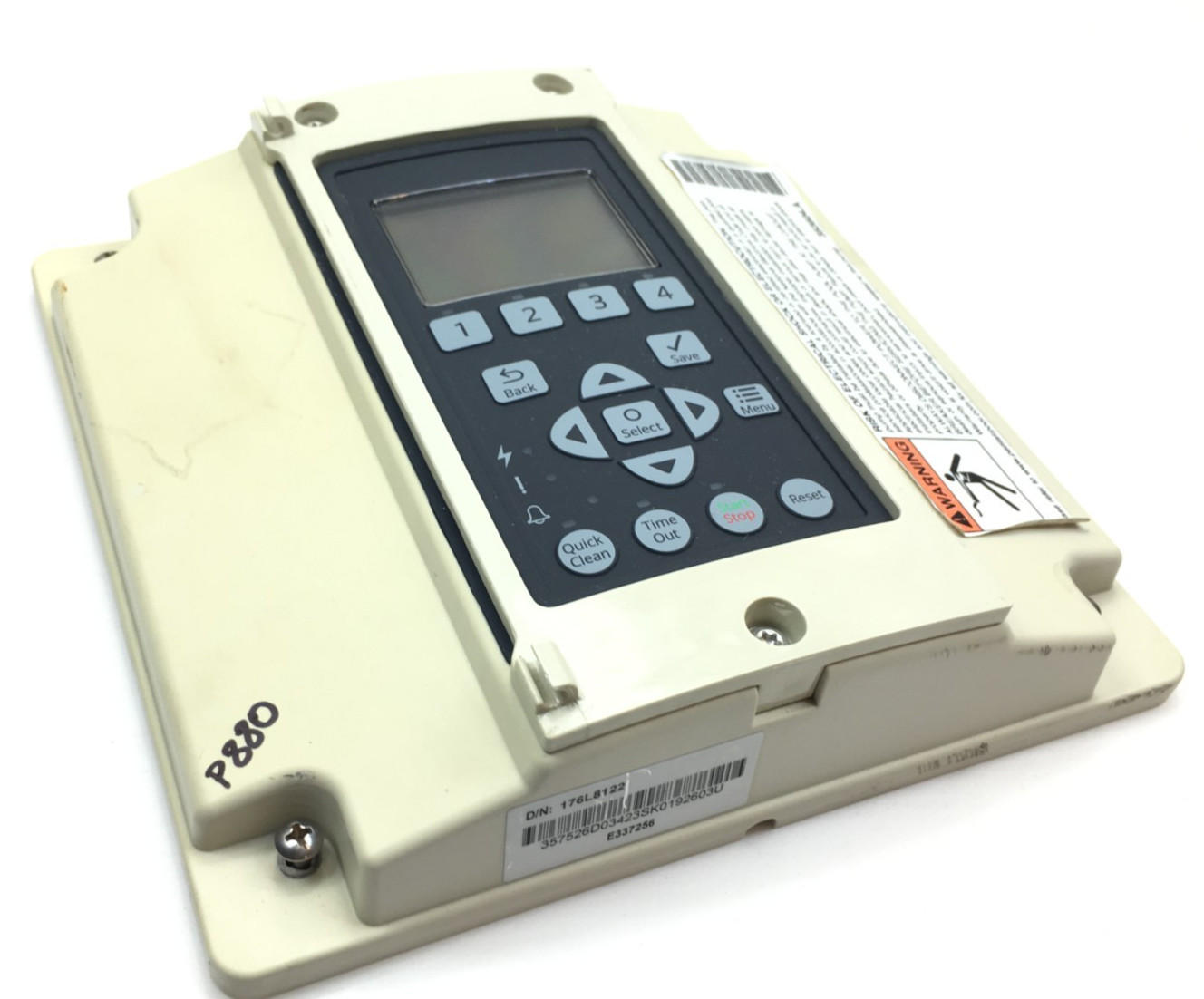 Pentair 176L8122 357526 Display Keypad only (no drive ) used tested #P880 gallery