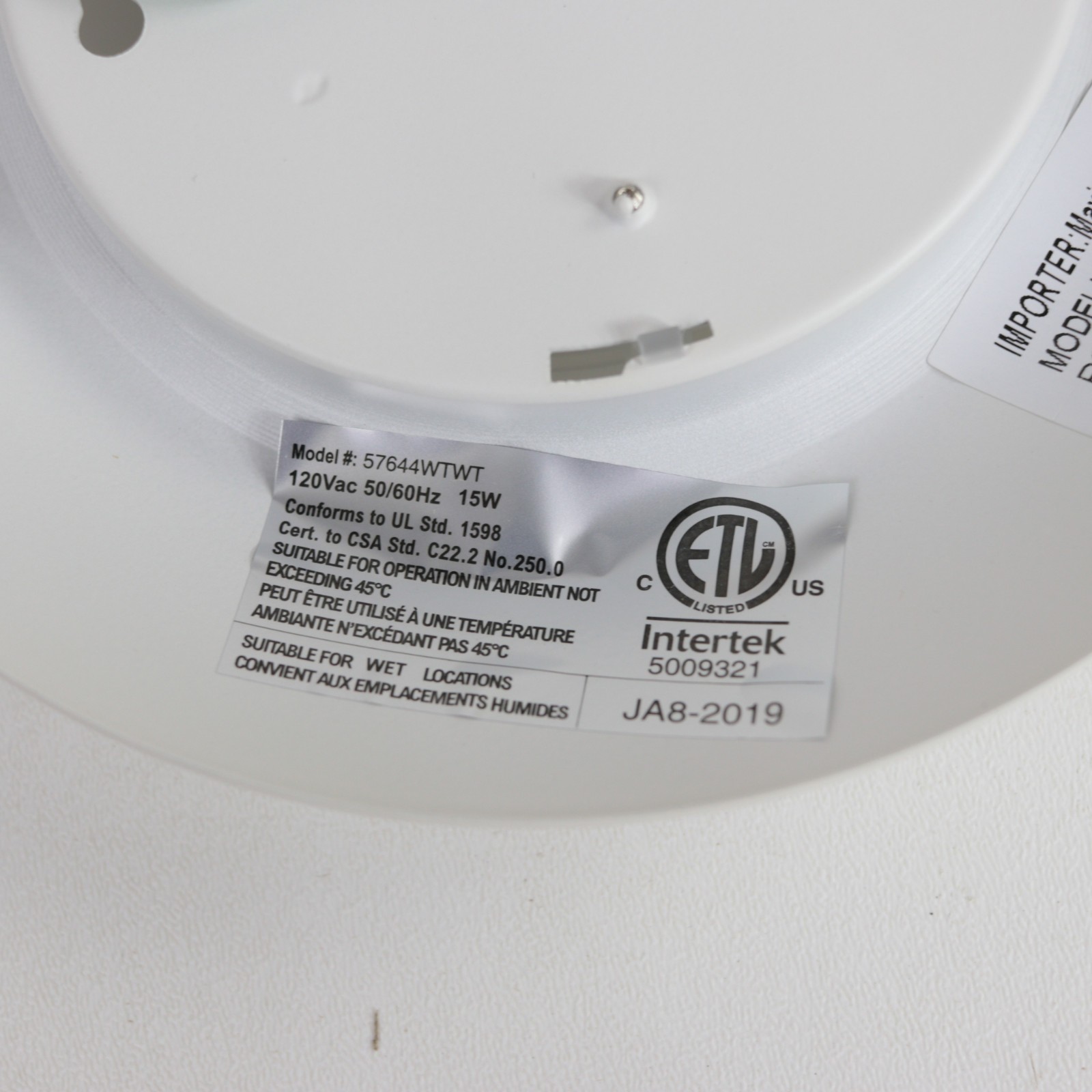 Maxim Lighting Diverse 7.5" 4000K LED Flushmount 57644WTWT gallery