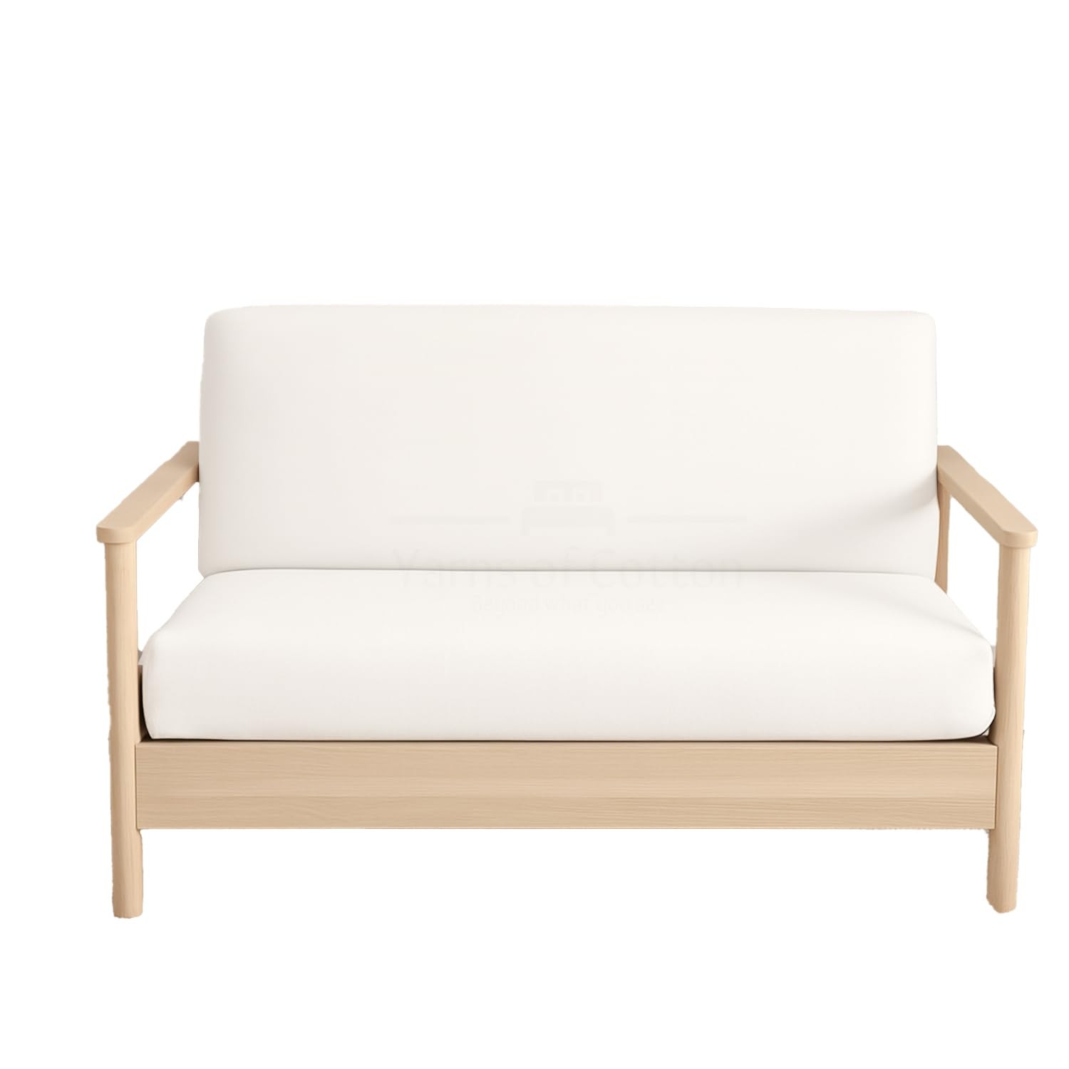 Full Size Armless Futon Covers - 100% Cotton Futon Slipcovers - Zippered Couc... gallery