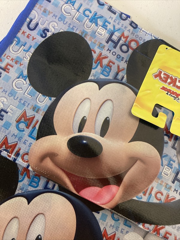 3 pack Disney Junior Mickey Mouse Reuseable Tote Bag Treat Gift 13” SHOPPING gallery