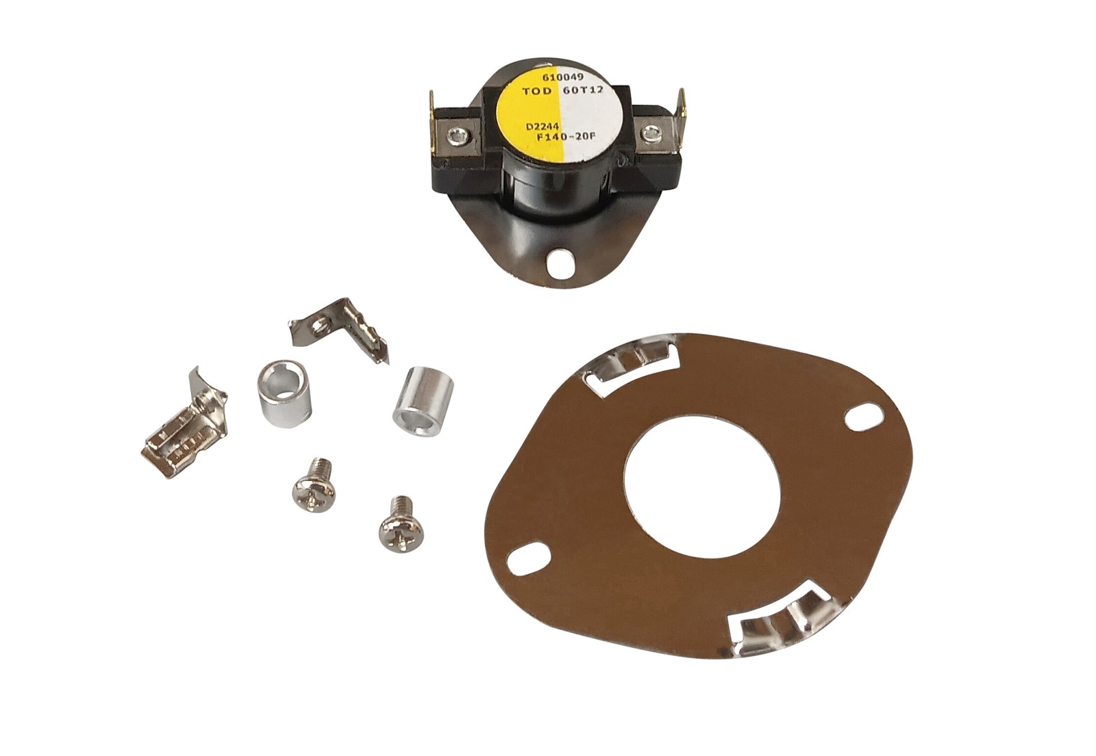 Furnace Auto Reset Fan Control Thermostat, Open 120°F Close 140 °F, SHF140 gallery
