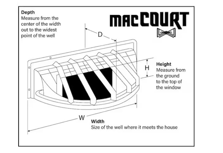 44-1/4 In. X 12 In. Rectangular Window Well Cover Plastic Heavy Duty Durable gallery