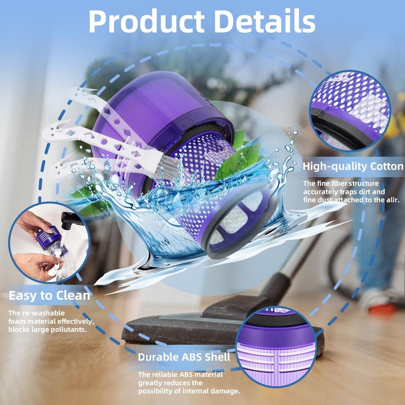 Filter with Dyson V11 Outsize/Origin/Absolute+/Plus, Outsize+, Absolute Extra... gallery