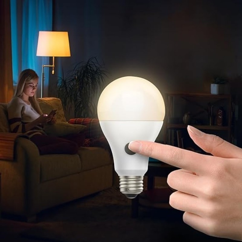 ***Feit Electric LED Built-in Battery Backup (Intellibulb-A21) 800 Lumen, 2700K* gallery