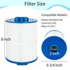 6-Pack Spa Filter 50 Sq.Ft PAS50SV-F2M 6CH-502 for Artesian Hot Tub gallery