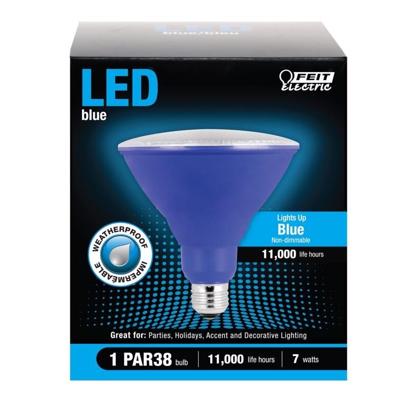 Feit PAR38 E26 (Medium) LED Bulb Floodlight 4.75" Diameter 1 pk (YOU PICK COLOR) gallery