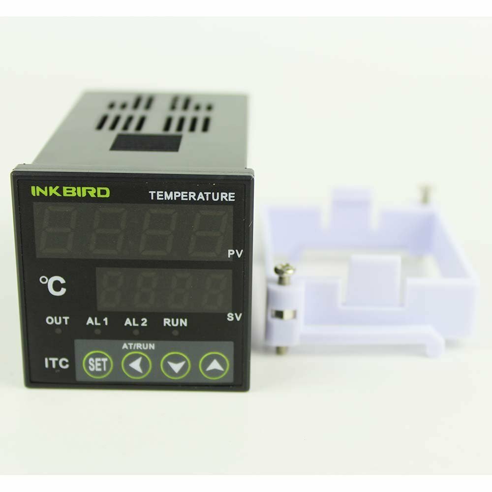 Inkbird Digital PID ON/OFF Temperature Controller ITC-100 Heat Cool AC/DC Fan UK gallery