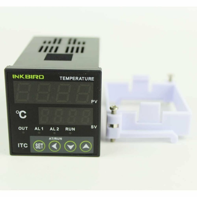 Inkbird Digital PID ON/OFF Temperature Controller ITC-100 Heat Cool AC/DC Fan UK gallery