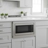 Stainless Steel Microwave Trim Kit 15.75x11 in for Built-in Microwave Side Pa... gallery
