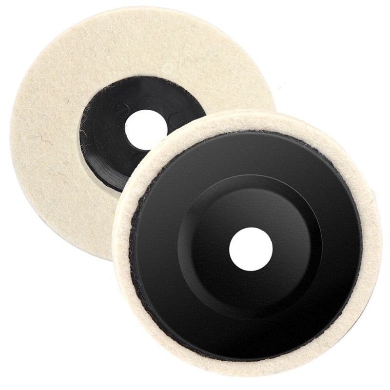 5x4inch Wool Polishing Disc Buffing Wheel Flap Felt Pads For Angle Grinder Tool gallery