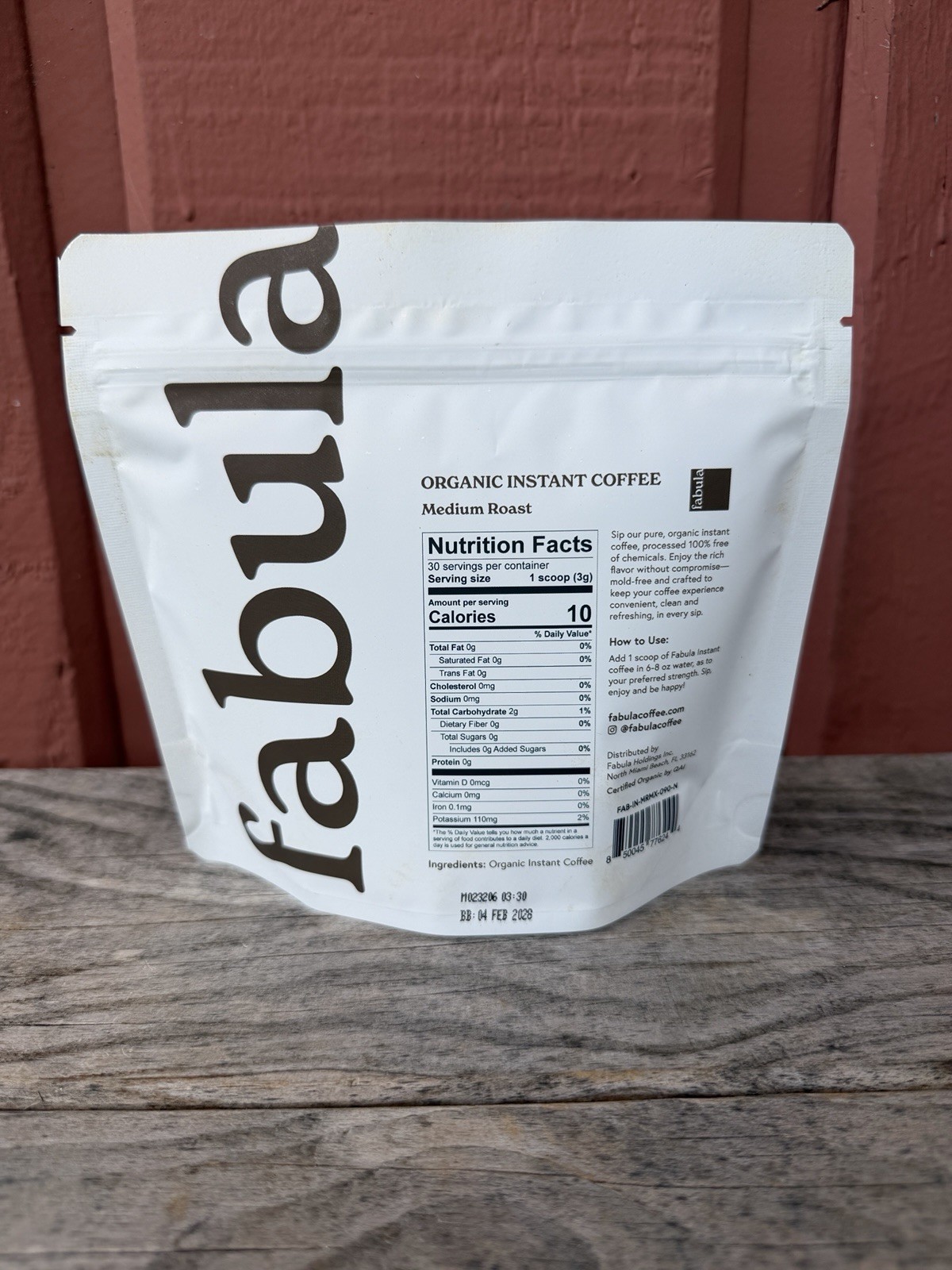 Organic Instant Coffee, Low Acid, Mold Free - Medium Roast, 90g, Convenient ... gallery