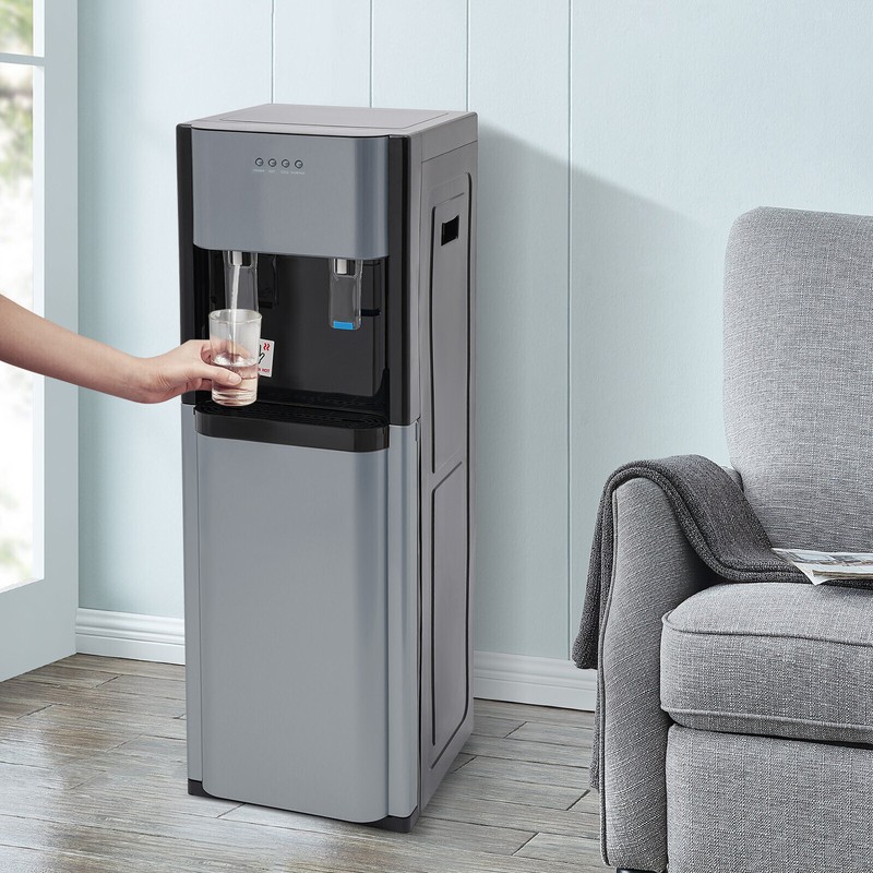 5 Gallon Water Dispenser Bottom Loading Hot & Cold Stainless Steel Water Cooler gallery