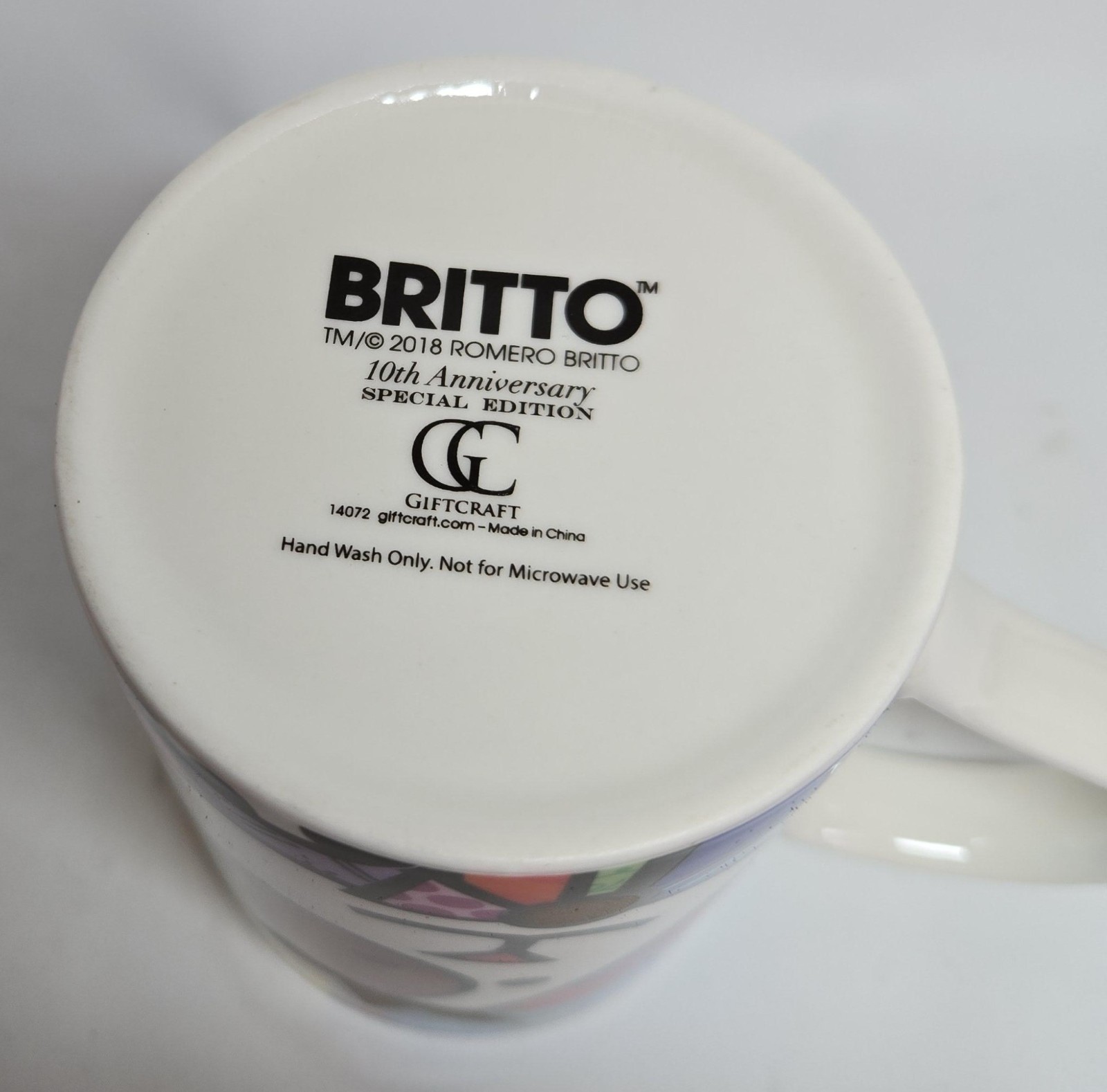 ROMERO BRITTO 'Royalty Dog' 2018 Anniversary Special Edition 11 oz. Mug Cup gallery