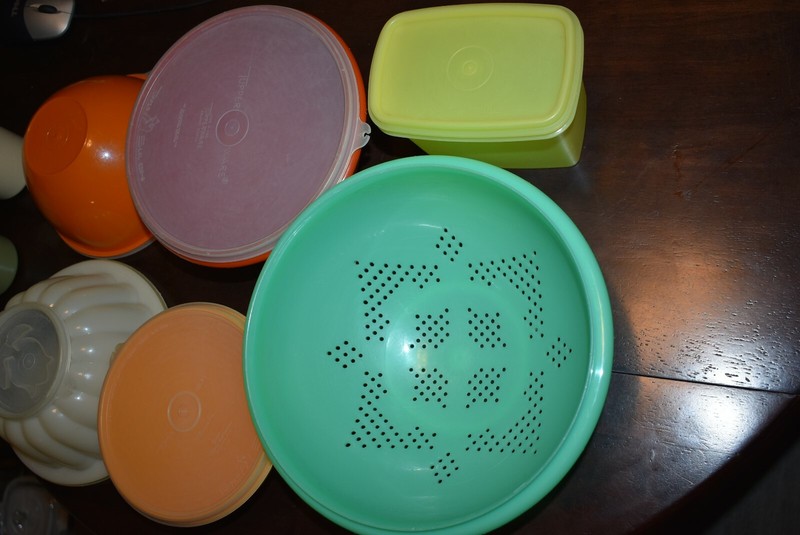 Vintage Tupperware Replacement items Complete Your Set Salad Bowl Shake Produce gallery