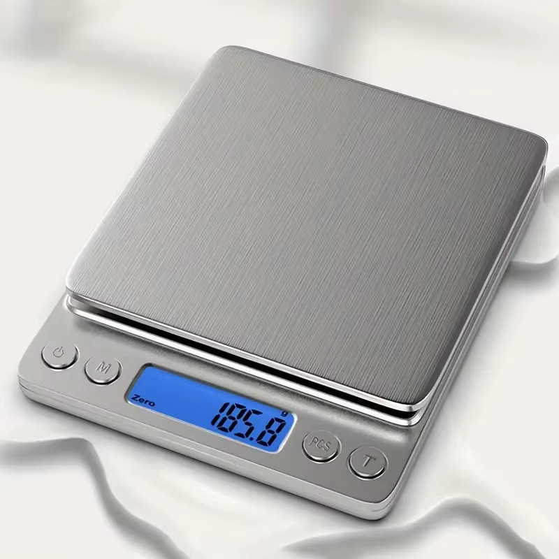 Digital Kitchen Scale 3000g 0.1g Precision Gram Jewelry Food Scale LCD Tare gallery
