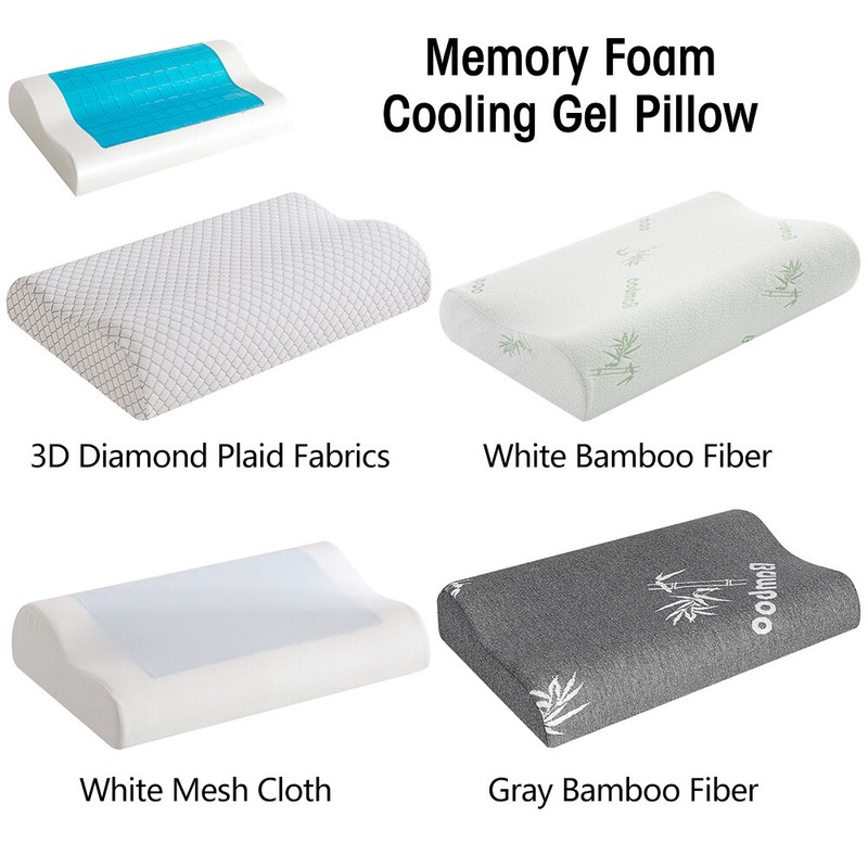 Orthopedic Contour Memory Foam Pillows Ergonomic Cervical Pillow for Neck Pain gallery